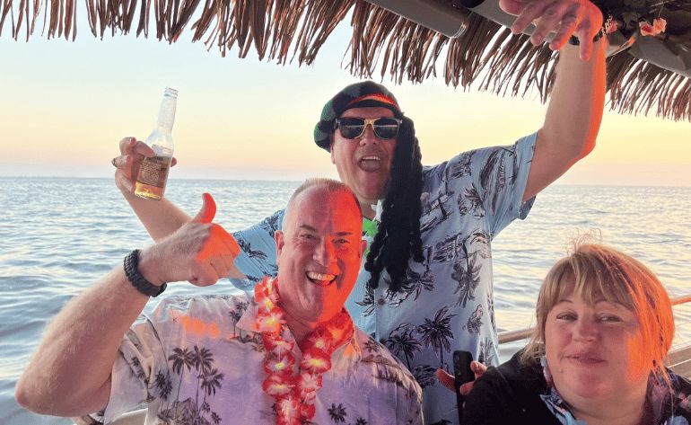 Sunset Scenic Cruise Tiki Boat Tour, New York - 90 Minutes