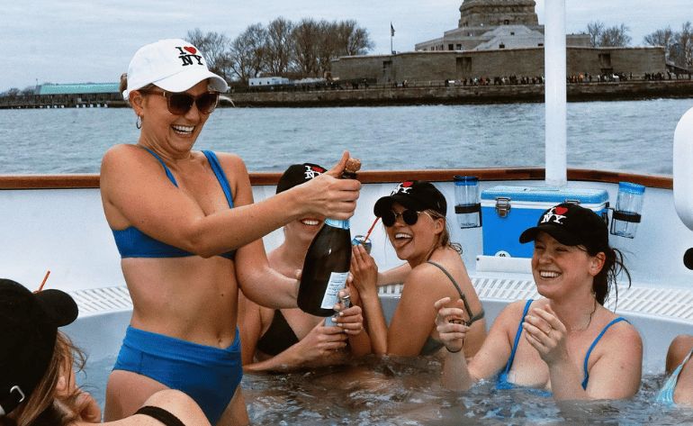Hot Tub Boat Tour for up to 10, New York - 90 Minutes