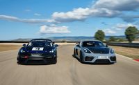 Porsche 718 Cayman Lap Drive, Tulsa