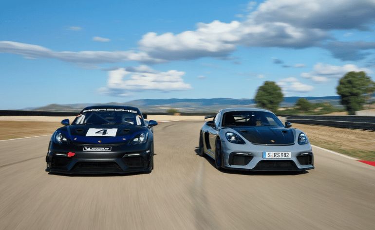 Porsche 718 Cayman Lap Drive, Tulsa