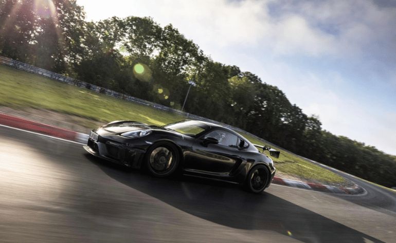 Porsche 718 Cayman Lap Drive, Tulsa