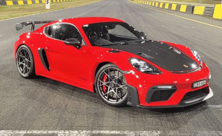 Porsche 718 Cayman Lap Drive, Tulsa