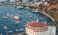 Catalina Island Helicopter Tour California heli chopper ride