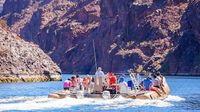 Grand Canyon Helicopter Tour Rafting Group
