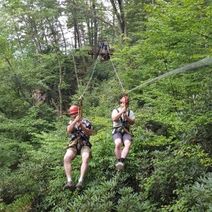 Image of New River Gorge Zipline | Adrenaline  | Charleston WV review