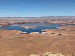 Image of Helicopter Tour Lake Powell and Butte Landing | 45 Minutes  | Page review