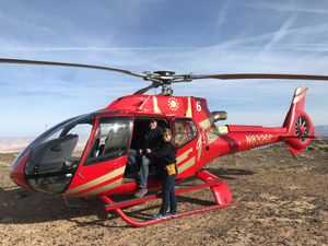 Image of Helicopter Tour Horseshoe Bend - Butte Landing | Adrenaline  | Page review