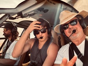 Image of Helicopter Tour Horseshoe Bend - Butte Landing | Adrenaline  | Page review