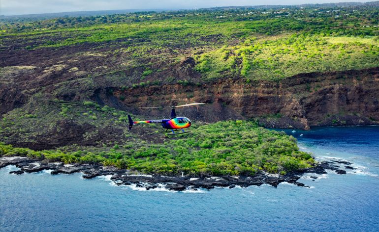 Doors Off Helicopter Tour Big Island, Kona Coast - 30 Minutes